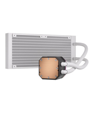 Corsair iCUE H100i ELITE CAPELLIX XT 240mm Liquid CPU Cooler in White CW-9060072-WW