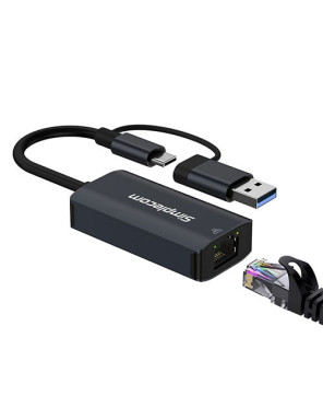 Simplecom USB-C and USB-A to Gigabit Ethernet Adapter NU315