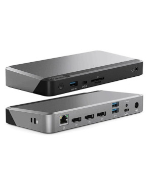 Alogic MX3 USB-C Docking Station DUPRMX3-WW for Notebook, Smartphone, Monitor