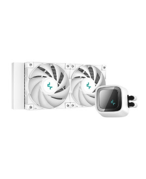 DeepCool LS520 240mm Premium Liquid CPU Cooler in White R-LS520-WHAMNT-G-1