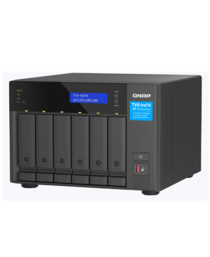 QNAP 6-Bay No Disk Network Attached Storage Enclosure Server TVS-H674-I3-16G