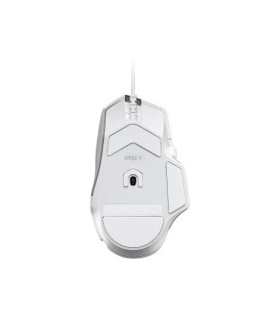 Logitech G502 X Wired Gaming Mouse in White 910-006148