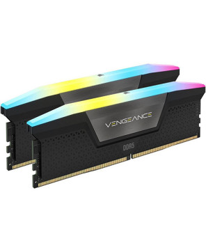 Corsair VENGEANCE RGB 32GB DDR5 DRAM 6000MT/s CL40 Memory Kit in Black CMH32GX5M2B6000C40