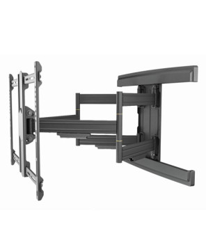 Atdec Slim Profile Wall Mount in Black AD-WM-7060 for 32"-80" Flat Panel Display and Touchscreen Monitor