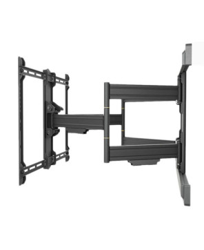 Atdec Slim Profile Wall Mount in Black AD-WM-7060 for 32"-80" Flat Panel Display and Touchscreen Monitor