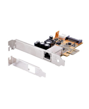 Startech 1-Port 2.5Gbps PoE Network Interface Card ST1000PEXPSE for PC and Servers