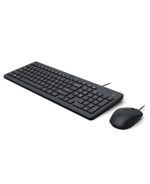 HP 150 Wired Keyboard and Optical Mouse Combo with 1600 DPI 240J7AA