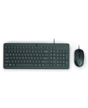 HP 150 Wired Keyboard and Optical Mouse Combo with 1600 DPI 240J7AA