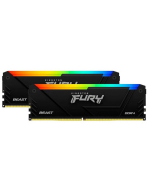 Kingston Fury Beast 32GB (2 x 16GB) DDR4-3200 SDRAM RGB DIMM RAM Module KF432C16BB2AK2/32