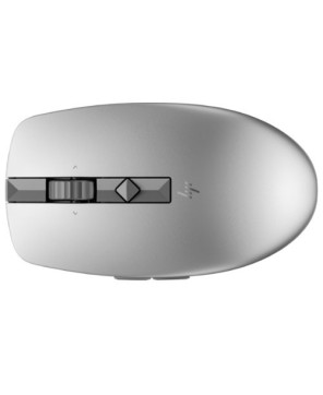 HP 710 Rechargeable Silent Bluetooth Mouse in Silver 6E6F1AA