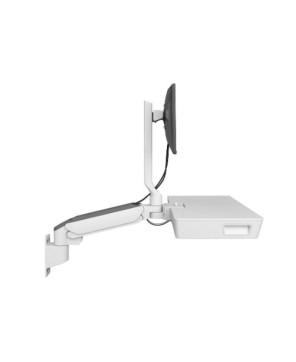 Ergotron CareFit Combo Arm with Worksurface in White 45-622-251 for Keyboard and Monitor