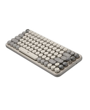 Logitech POP Keys Wireless Mechanical Keyboard with Customisable Emoji Keys in Mist 920-011226