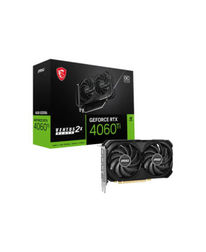 MSI NVIDIA GeForce RTX 4060 Ti 8GB GDDR6 Graphic Card GEFORCE RTX 4060 TI VENTUS 2X BLACK 8G O