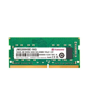 Transcend JetRAM 16GB DDR4 SDRAM 3200 MHz SoDIMM RAM Module JM3200HSE-16G for Notebook 