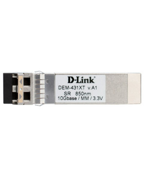 D-Link 300m SFP+ LC Duplex 10GBASE-SR Multi-Mode Transceiver DEM-431XT