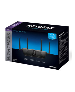 Netgear NightHawk AX5400 AX6 6-Stream 5.4Gbps WiFi6 Router RAX50-100APS