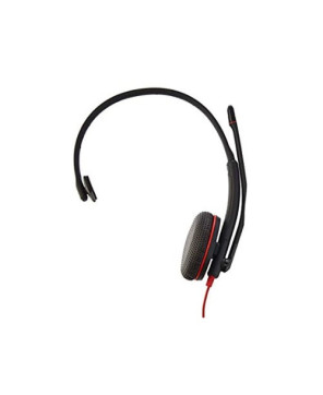 HP Poly Blackwire 3215 USB-C Mono Headset with 3.5mm Plug + USB-C/A Adapter 8X227AA