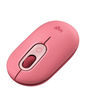 Logitech POP MOUSE 4-Button Optical Wireless Mouse in Heartbreaker 910-006516