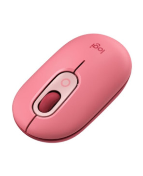 Logitech POP MOUSE 4-Button Optical Wireless Mouse in Heartbreaker 910-006516