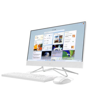 HP 24-df1017a 23.8" FHD i5-1135G7 8GB DDR4 3200 RAM 512GB PCIE-SSD Windows 11 Home All-in-One Desktop PC in White 888Q8PA