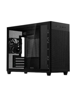 Asus Prime AP201 Tempered Glass MicroATX Case in Black AP201 PRIME CASE TG BLACK