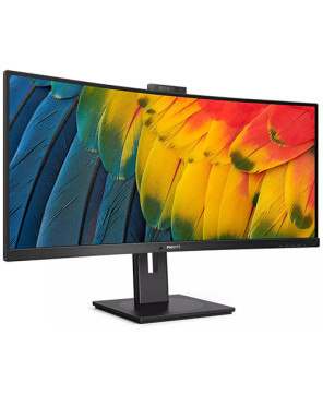 Philips Ultrawide 34" UW-QHD 21:9 350cd/m² 4ms Webcam Curved Screen LCD Monitor 34B1U5600CH/75