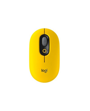 Logitech POP MOUSE 4-Button Optical Wireless Mouse in Blast Yellow 910-006514