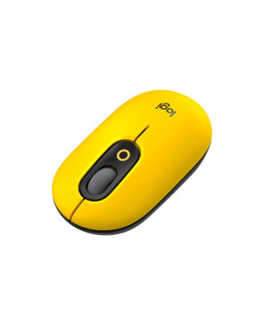 Logitech POP MOUSE 4-Button Optical Wireless Mouse in Blast Yellow 910-006514