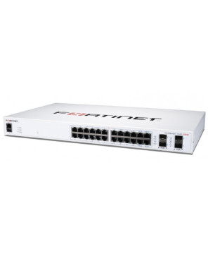 Fortinet FortiSwitch 100 24-Port Layer 2 370W PoE Manageable Ethernet Switch FS-124F-FPOE