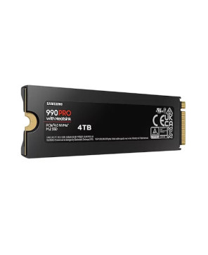 Samsung 990 Pro 4TB Internal M.2 SSD with Heatsink MZ-V9P4T0CW