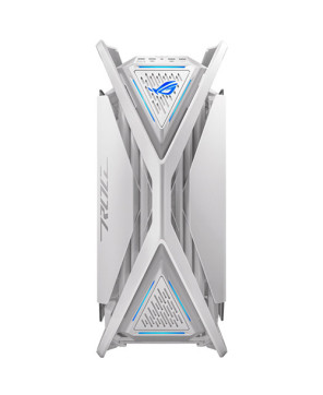 Asus ROG Hyperion GR701 Tempered Glass Window Full-Tower PC Gaming Case in White GR701 ROG HYPERION WHITE EDITION