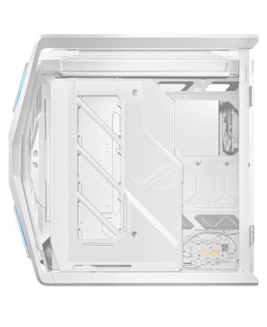 Asus ROG Hyperion GR701 Tempered Glass Window Full-Tower PC Gaming Case in White GR701 ROG HYPERION WHITE EDITION