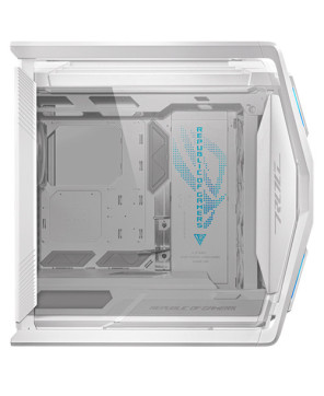 Asus ROG Hyperion GR701 Tempered Glass Window Full-Tower PC Gaming Case in White GR701 ROG HYPERION WHITE EDITION