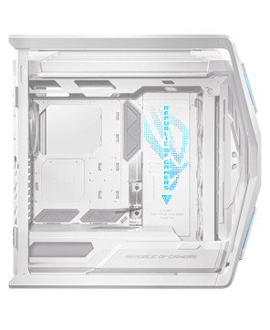 Asus ROG Hyperion GR701 Tempered Glass Window Full-Tower PC Gaming Case in White GR701 ROG HYPERION WHITE EDITION