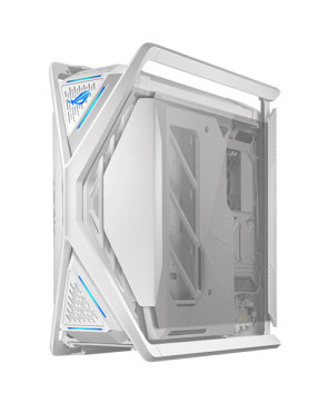 Asus ROG Hyperion GR701 Tempered Glass Window Full-Tower PC Gaming Case in White GR701 ROG HYPERION WHITE EDITION