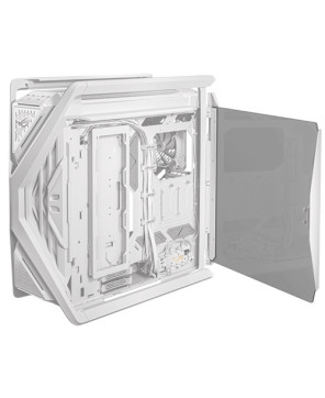 Asus ROG Hyperion GR701 Tempered Glass Window Full-Tower PC Gaming Case in White GR701 ROG HYPERION WHITE EDITION