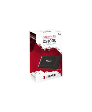 Kingston XS1000 2TB USB 3.2 Gen2 External Solid State Drive SXS1000/2000G