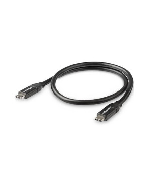 StarTech 0.5m USB C to USB C Data Transfer Cable with 5A PD USB2C5C50CM for Notebook and MacBook