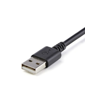 Startech 3m 8-Pin Lightning Connector to USB Cable in Black USBLT3MB for iPhone, iPod and iPad