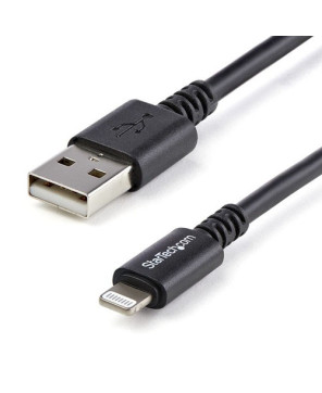 Startech 3m 8-Pin Lightning Connector to USB Cable in Black USBLT3MB for iPhone, iPod and iPad