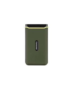 Transcend ESD380C 2TB USB 3.2 Type-C Portable SSD in Military Green TS2TESD380C