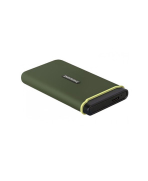 Transcend ESD380C 2TB USB 3.2 Type-C Portable SSD in Military Green TS2TESD380C