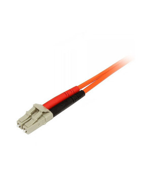 Startech 1m LC/SC Multimode Duplex 50/125 LSZH Fiber Optic Cable in Orange 50FIBLCSC1