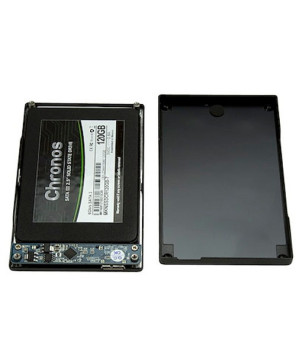 Startech 2.5" USB 3.0 SATA External Aluminium Hard Drive/SSD Enclosure in Black SAT2510BU32