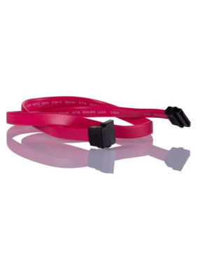 Startech 60.96cm SATA to Right Angle SATA Serial ATA Cable in Red SATA24RA1 for Workstation, Server, Hard Drive and Computer Case