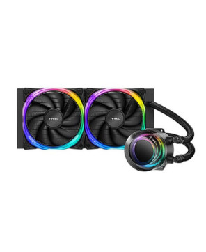 Antec Vortex 240 ARGB AIO Liquid CPU Cooler with ARGB Controller