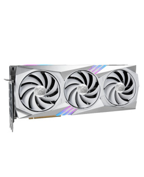 MSI Nvidia GeForce RTX 4070 Ti 12 GB GDDR6X Graphic Card GEFORCE RTX 4070 TI GAMING X TRIO WHITE