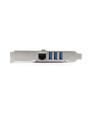 StarTech 3-Port PCI Express USB 3.0 Card + Gigabit Ethernet PEXUSB3S3GE