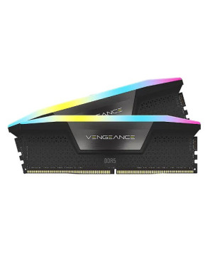 Corsair Vengeance RGB 32GB (2x16GB) DDR5 Black Gaming Memory CMH32GX5M2B6400C32