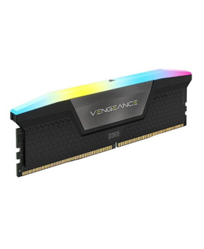 Corsair Vengeance RGB 32GB (2x16GB) DDR5 Black Gaming Memory CMH32GX5M2B6400C32